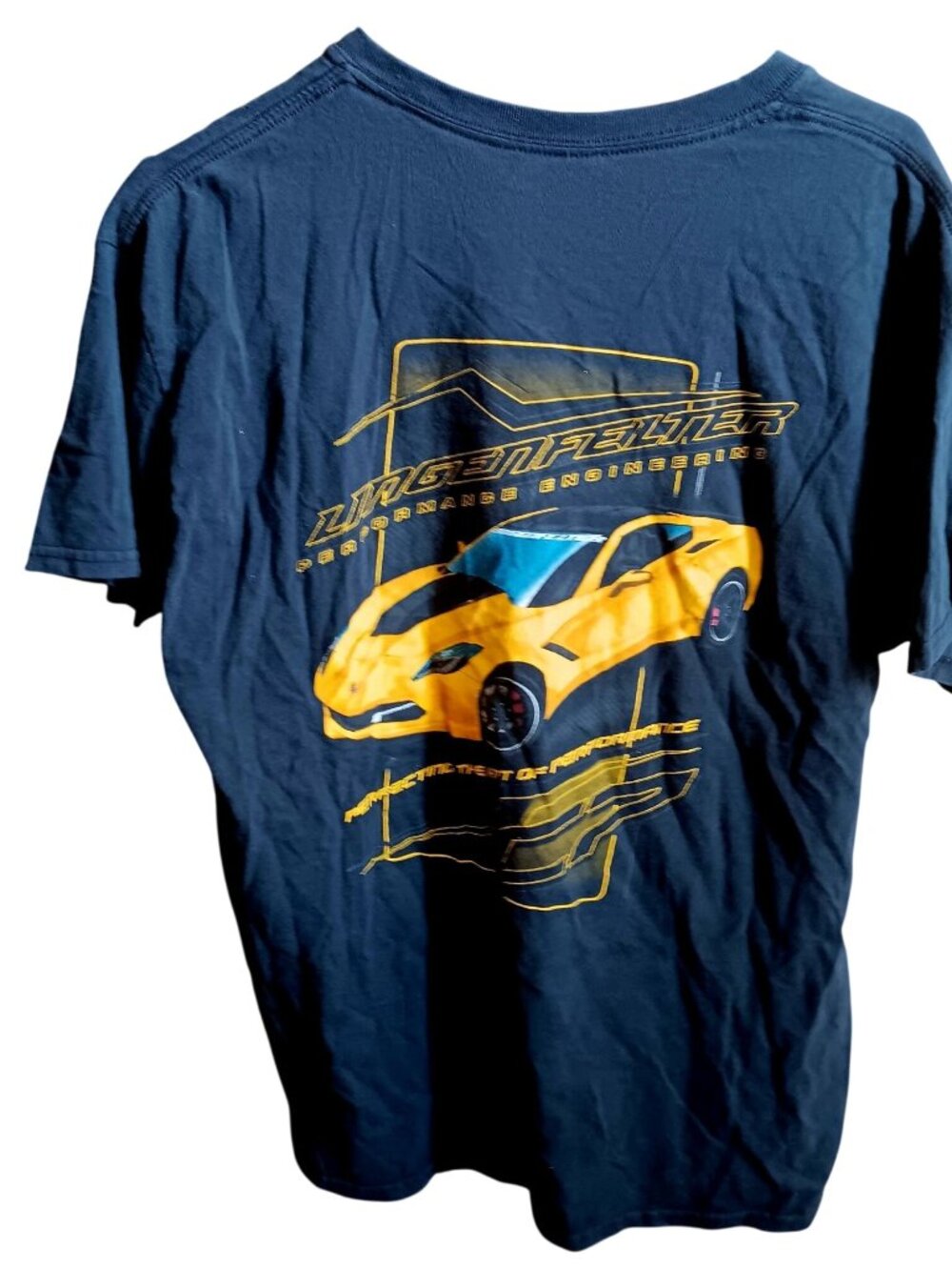 Large Lingenfelter Performance Engineering T-Shirt Corvette Auto Racing